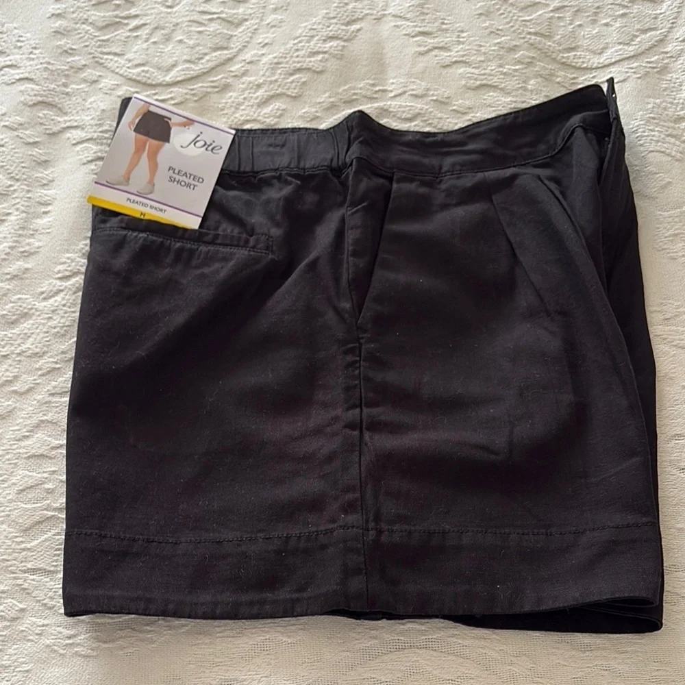 Bnwt Black Pleated Womens Shorts by Joie